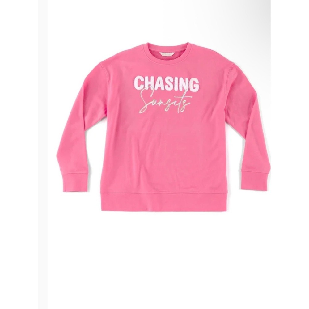 Shiraleah  "Chasing Sunsets" Sweatshirt - Bubblegum sweatshirt new size small